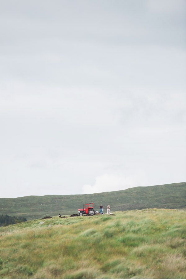 Irish farm tractor